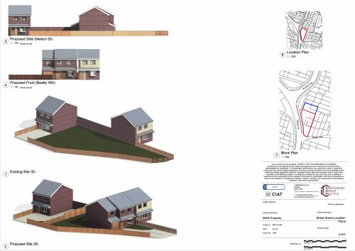 Click Here To Enlarge This Photo Of Planning Permission - Four Bedroom Detached New Build Property 