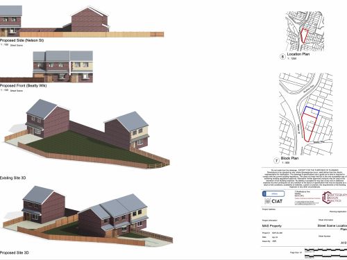 Planning Permission - Four Bedroom Detached New Build Property 